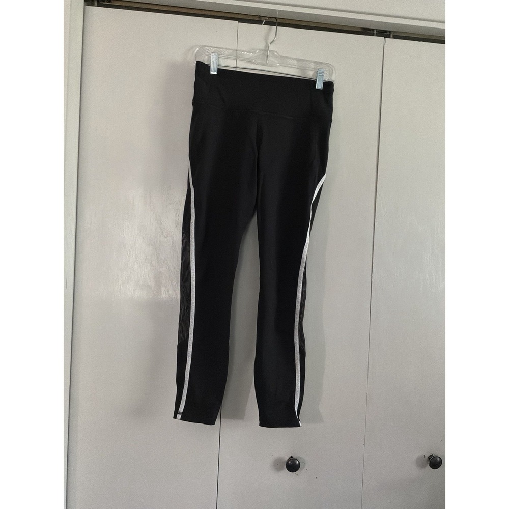 Victoria Sport Size Medium Black Mesh‎ Insert On Leg 26 X 23
